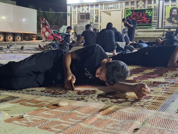 پیاده‌روی اربعین حسینی در کشور عراق 