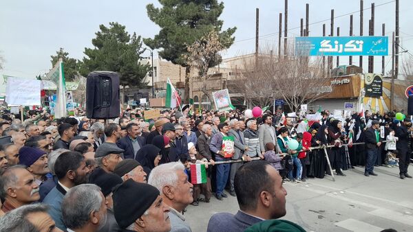 راهپیمایی ۲۲ بهمن نشان دهنده همبستگی و اتحاد مردم ایران 