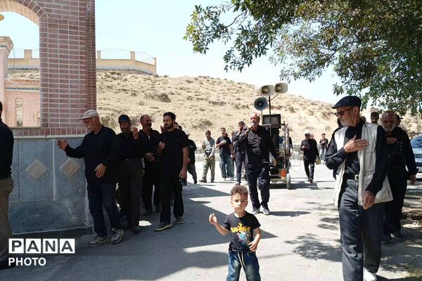 عزاداری شهرستان راز جرگلان در شهادت امام رضا (ع)
