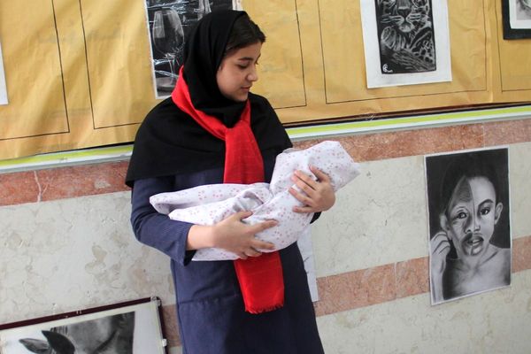 جلوه خلاقیت دانش‌آموزان بنت‌الهدی در هفته «ماها»