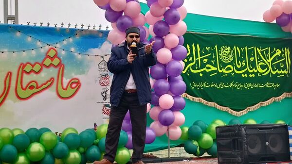 شادپیمایی روز میلاد حضرت مهدی (عج) در شهرستان سمنان