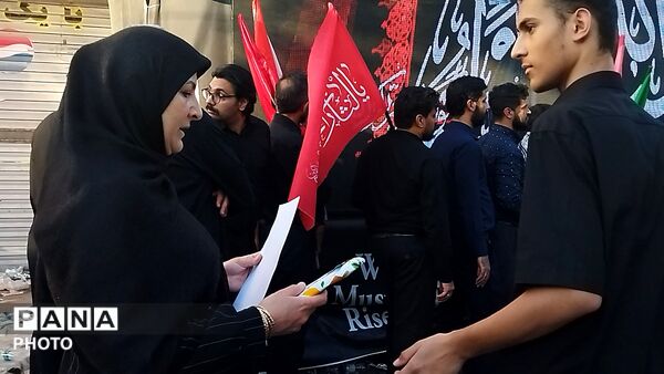 موکب منتظران حضرت مهدی ( عج)  در  مشهد 
