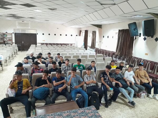 روزی پرانرژی برای پسران ناحیه یک زنجان و منطقه ایجرود در اردوی دانش‌آموزی یک‌روزه