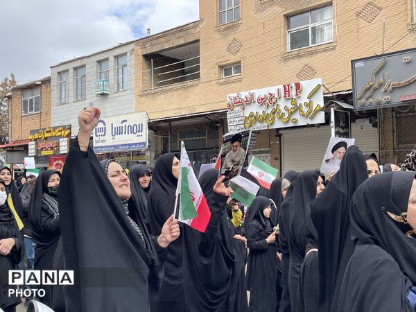 فارسان یکپارچه در حمایت از قدس