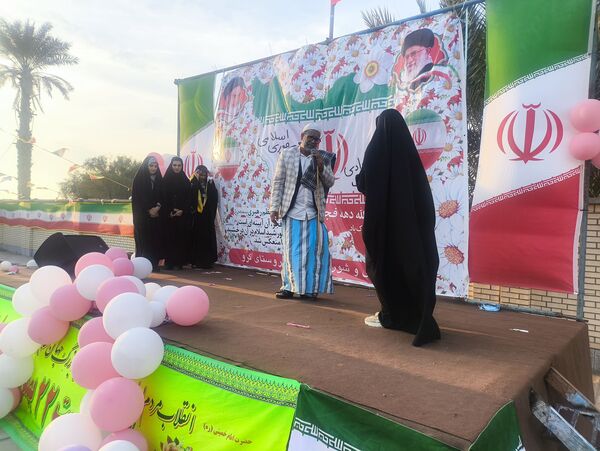 برگزاری جشن دهه فجر در روستای گرو 