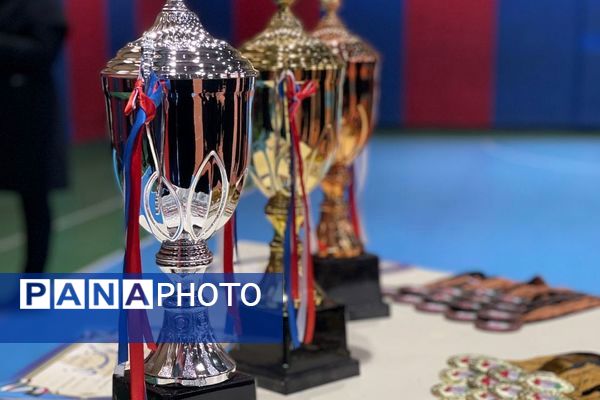 تقدیر از تیم های برتر مسابقات والیبال استانی شهرستانهای تهران در ری یک