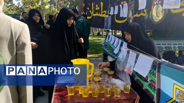 برپایی موکب‌های اربعین حسینی در خلیل آباد 