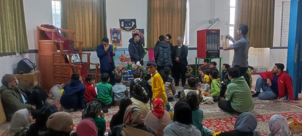 جشن ولادت حضرت علی (ع) پایگاه بسیج مطهره روستای تنسوان شیروان
