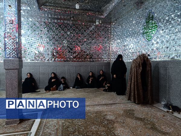 عزاداری شب یازدهم ماه محرم در تکیه ابوالفضلی 