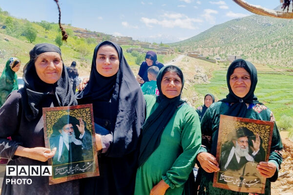مهمان نوازی مردم انقلابی و غیور روستای پل بریده از مسئولین و رزمندگان