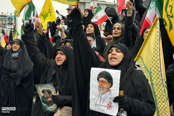 راهپیمایی روز قدس در تهران