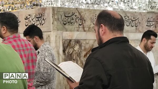 قاب های ماندگار از حرم امام رئوف در ایام دهه کرامت