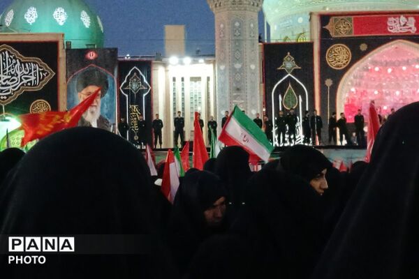 وداع با آقای شهید ایران در آستان مقدس جمکران
