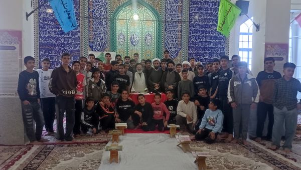 برگزاری مراسم معنوی اعتکاف در شهر پاتاوه 