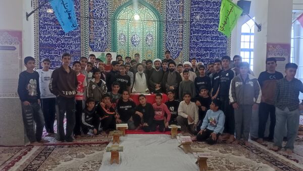 برگزاری مراسم معنوی اعتکاف در شهر پاتاوه 