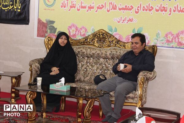 بازدید مشاور استاندار البرز از بخش‌های خدمت‌رسانی به زائران رهبر شهید