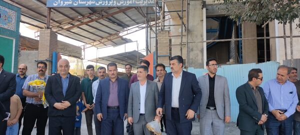 استقبال از دانش آموز شیروانی دارنده مدال برنز جهانی المپیاد علوم زمین