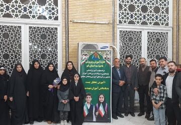 نذر خدمت معلمان جهادی به یاد رهبر شهید