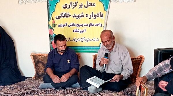 گروه جهادی دانش‌آموزی عمار، یاد شهید پیرمحمدی را در خانه پدری گرامی داشتند