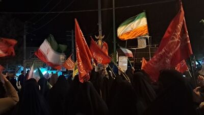 همصدایی مردم نظرآباد در تجمعات شبانه جلوه‌ای از همدلی اجتماعی