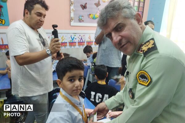 آیین بازگشایی دبستان هدف شیراز