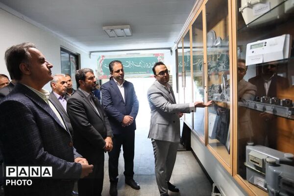 بازدید مسئولان همدان از شرکت کنترل گاز اکباتان