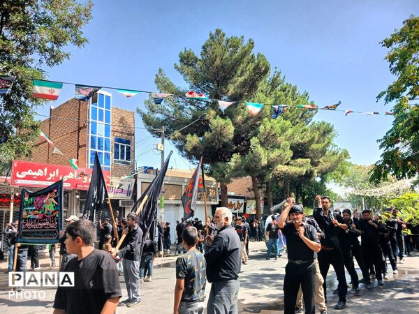 پیاده روی جاماندگان اربعین در باخرز
