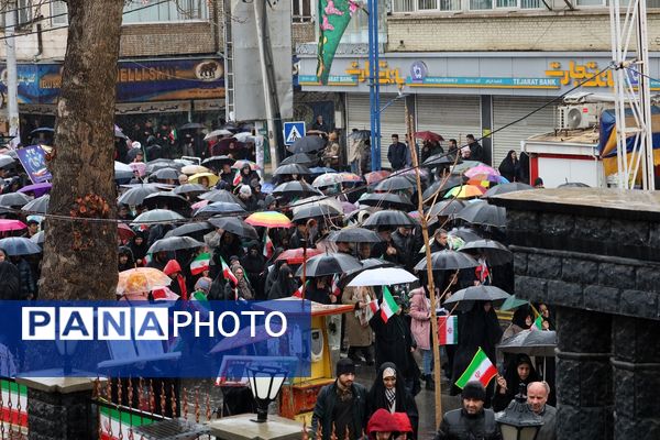 راهپیمایی 22 بهمن در آذربایجان غربی
