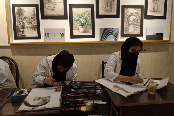 بازدید از هنرستان آفرینش پردیس