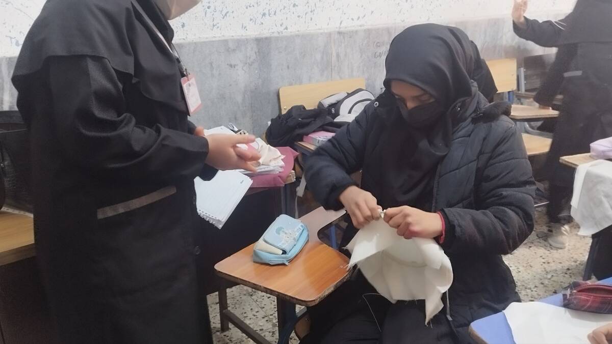 افتتاحیه طرح مدام در دبیرستان صفورا ۲