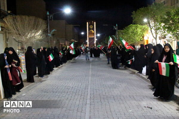 کاروان ترامپ سوزی در یزد