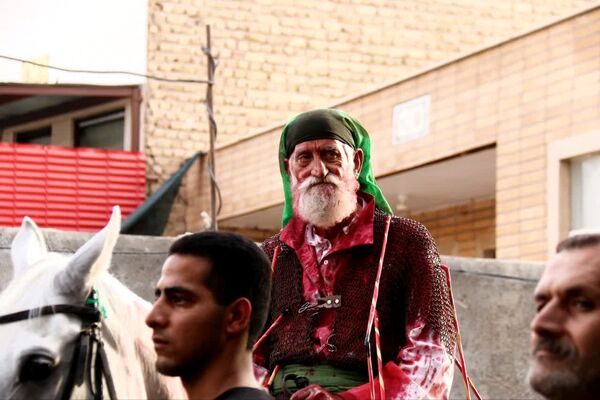 مراسم کاروان روز هشتم هیات حسینی نوش آباد