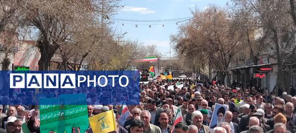 حضور پرشور مردم شهرستان سملقان در راهپیمایی روز قدس