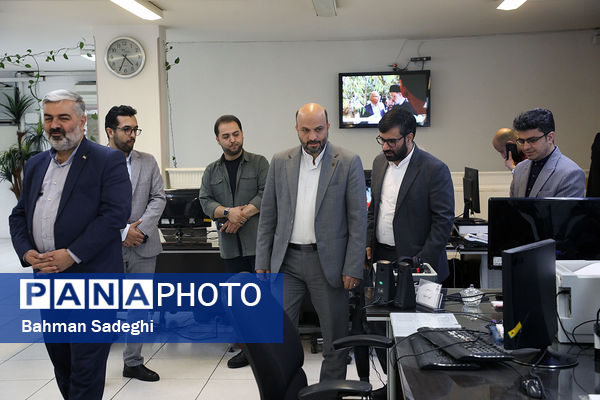 بازدید رئیس سازمان نوسازی، توسعه و تجهیز مدارس کشور از خبرگزاری پانا