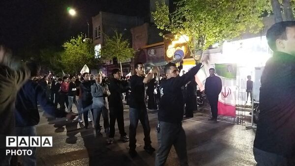 هیئت روستای زروند در چهل و ششمین شب از اجتماعات مردمی نیشابور 