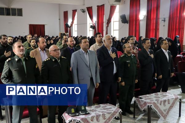  آیین بدرقه کاروان راهیان نور شهرستان بهارستان