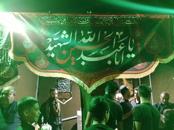 برپایی موکب به همت خادمان مردمی در خلیل آباد