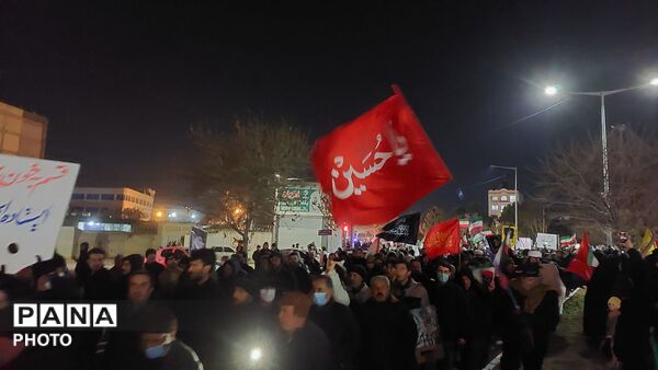 خروش انقلابی مردم ولایتمدار شیروان 