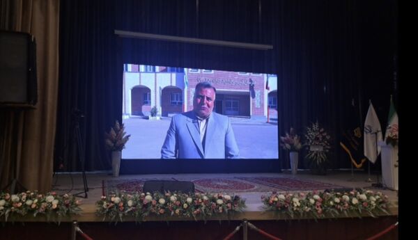 آیین نکوداشت خیر مدرسه ساز عبدالرضا وکیلی با حضور وزیر آموزش و پرورش در نیشابور 