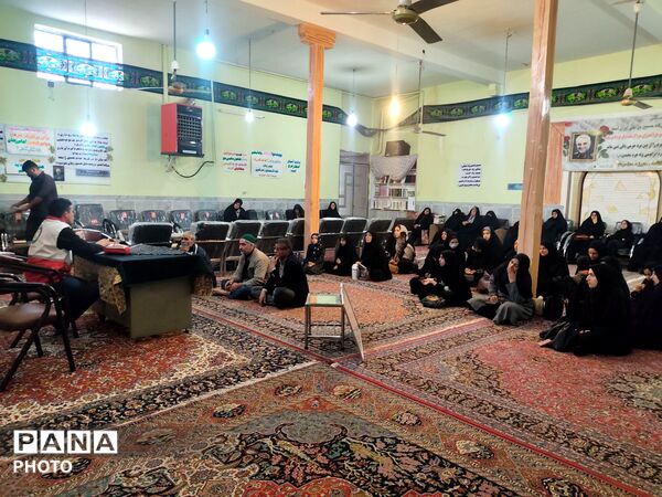 کلاس های هلال احمر در مسجد ابوالفضلی نیشابور 