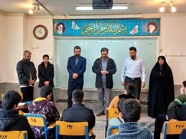 مسابقات آوایی پسران در مقاطع متوسطه اول و دوم در بروجرد