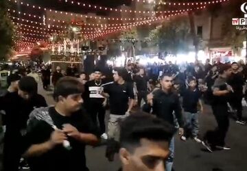 شب شهادت، مشهد در سوگ غریب‌الغربا بود