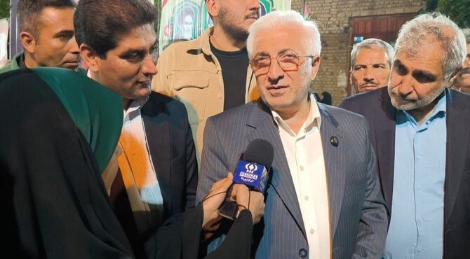  اجتماع مردمی شهرستان بام و صفی آباد  