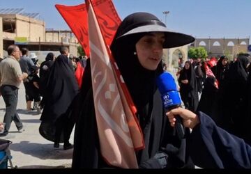 روایتی از قدم‌های جاماندگان اربعین در بیرجند