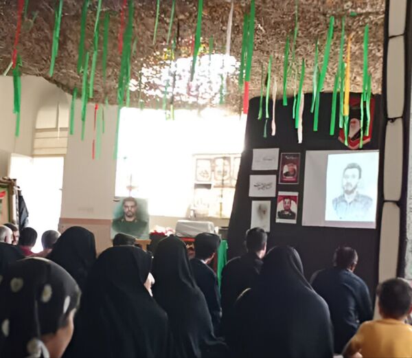 یادواره شهدای جنگ دوازده روزه در ده‌محسن