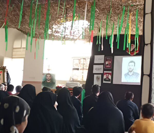 یادواره شهدای جنگ دوازده روزه در ده‌محسن