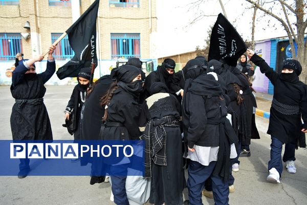افتتاحیه طرح  «ایرانمون» در مدرسه شهدای گمنام بهارستان‌دو