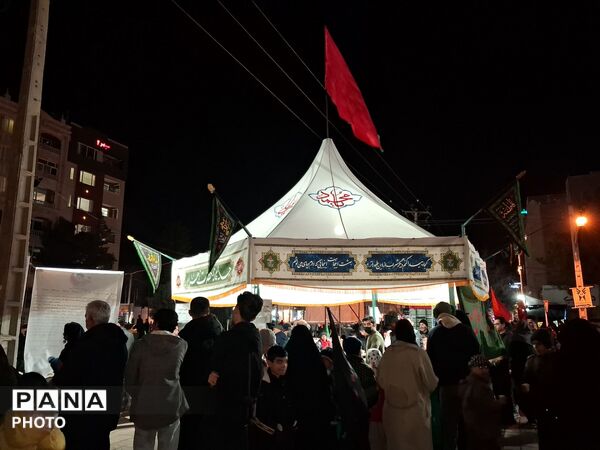 مراسم احیا در اولین شب قدر و هشتمین شب مراسم شهادت ایت الله خامنه ای 