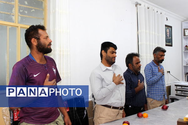 تجلیل از کارگران دهیاری چاهکوتاه