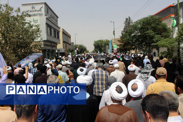 جلوه های حماسی خشم و انزجار مردم قم از جنایات رژیم صهیونیستی 